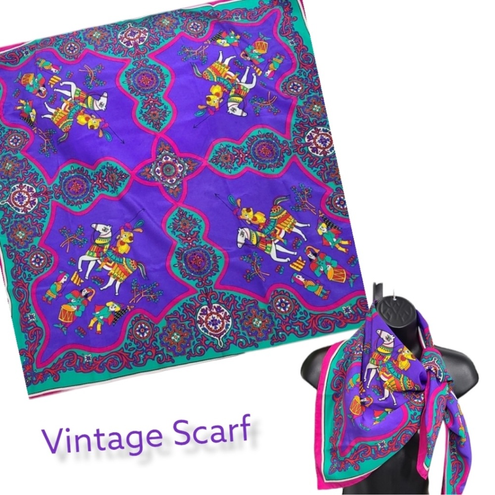 Vintage Silk Scarf